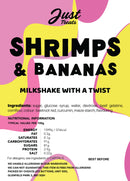 Shrimps & Bananas 1000g Party Bag by Just Treats Sweet Shop Collection