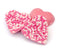 Pink Strawberry Chocolate Candy Hearts (500g Share Bag)