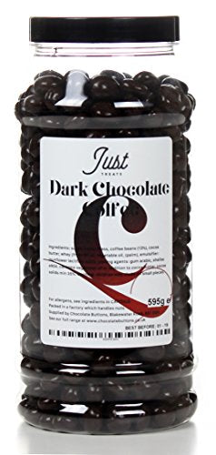 Dark Chocolate Coffee Beans (595g Gift Jar)
