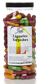 Liquorice Torpedoes (715g Gift Jar)