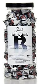 Original Black Jack Chews (535g Gift Jar)
