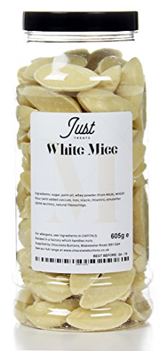 Traditional White Chocolate Mice (605g Gift Jar)