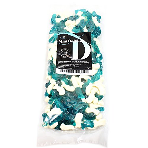 Dolphins Mini Blue and White (500g Share Bag)