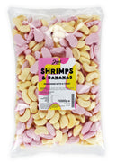 Shrimps & Bananas 1000g Party Bag by Just Treats Sweet Shop Collection