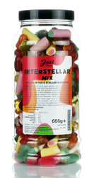 Interstellar Mix Gift Jar by Just Treats Sweet Shop Collection